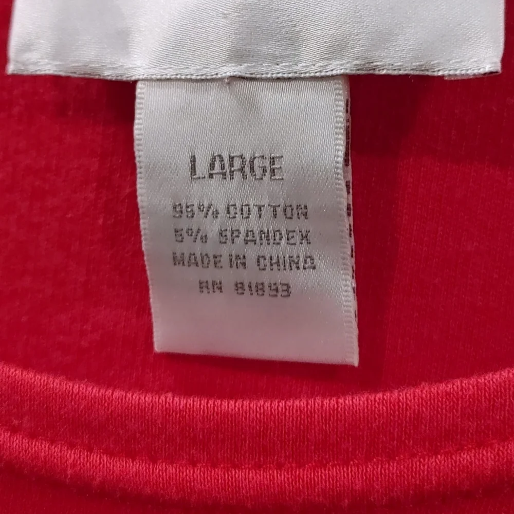 Vintage Sports Savy Red Embroidered Sleeveless Patchwork Maxi Dress Women Size L - Picture 5 of 7